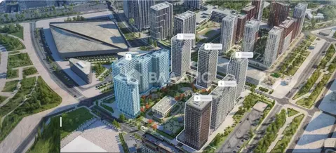 2-к кв. Москва Жилой комплекс остров, 6-й кв-л, к6 (60.8 м)