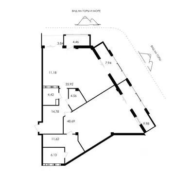 2-к кв. Крым, Алушта ул. Парковая, 7 (163.52 м)