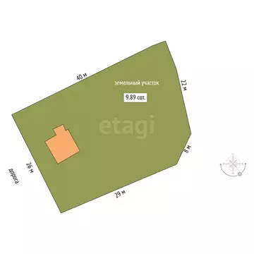 Дом в Архангельская область, Котласский муниципальный округ, СОТ Колос ...