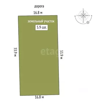 Участок в Ростовская область, Аксайский район, Большелогское с/пос, ...