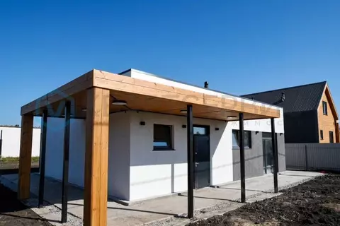 Дом в Омская область, Омский район, с. Пушкино ул. Шостаковича (93 м)