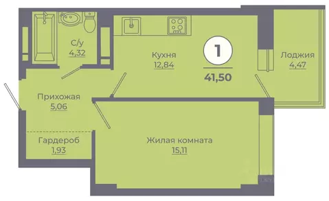 1-к кв. Ростовская область, Ростов-на-Дону Левенцовский мкр, ...