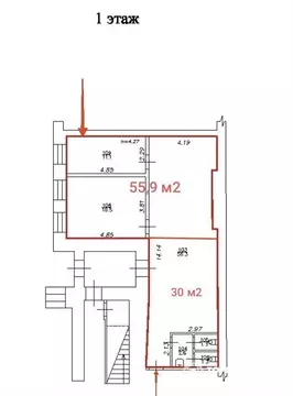 Помещение свободного назначения в Москва Маленковская ул., 32С2а (85 ...