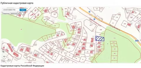 Участок в Краснодарский край, Сочи Культурное Уч-Дере мкр, ул. Семашко ...