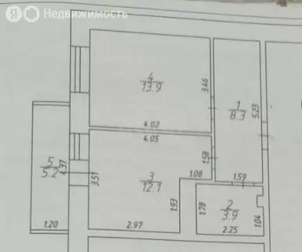1-комнатная квартира: Супсех, улица Горького, 7Б (38.2 м)