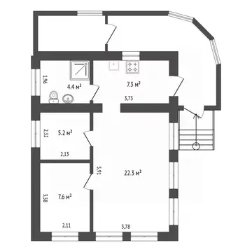 Дом в Амурская область, Благовещенск Зейская ул., 290 (58 м)