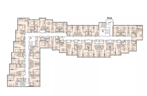 2-комнатная квартира: Мытищи, Троицкая улица, 3Г (45.8 м)