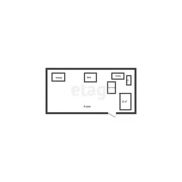 Дом в Нефтекамск, садовые участки Восход (25 м)