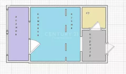 Квартира-студия: Москва, район Троицк, ЖК Деснаречье, 3к1 (20.7 м)