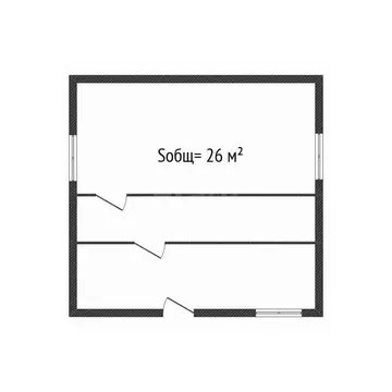Дом в Брянская область, Брянск Болва садовое общество,  (26 м)
