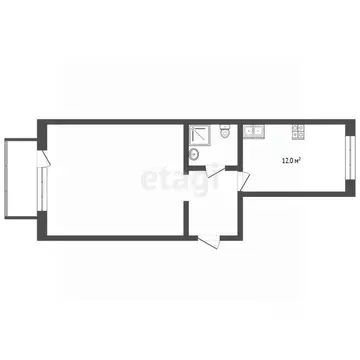 1-к кв. Саратовская область, Балашов ул. Строителей, 6А (41.5 м)