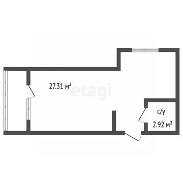 Студия Воронежская область, Воронеж Шилово мкр, ул. Теплоэнергетиков, ...