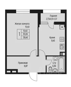 1-к кв. Адыгея, Тахтамукайский район, Старобжегокайское с/пос, Новая ...