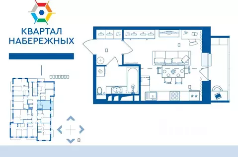 1-к кв. Брянская область, Брянск ул. Братьев Ткачевых, 15к3 (32.8 м)