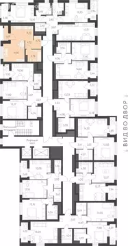 Квартира-студия: Екатеринбург, улица Академика Парина, 25 (30.98 м)