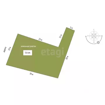 Участок в Ростовская область, Аксайский район, Старочеркасская ст-ца ...