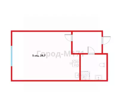 Студия Ленинградская область, Сертолово Всеволожский район, ул. ...