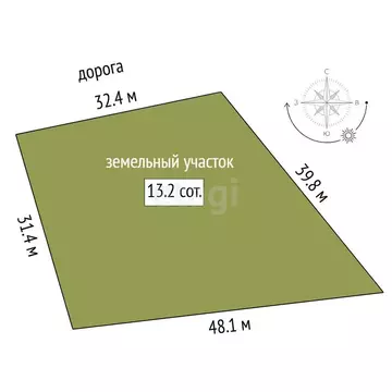 Участок в Тюменская область, Нижнетавдинский муниципальный округ, ...