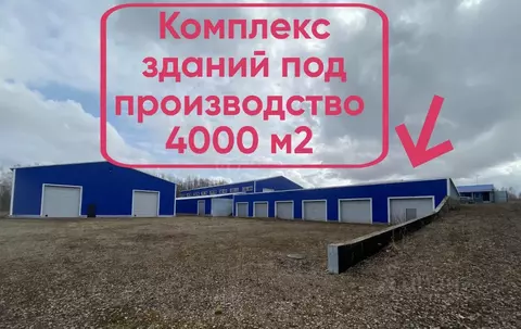 Производственное помещение в Калужская область, Село Ферзиково с/пос, ...