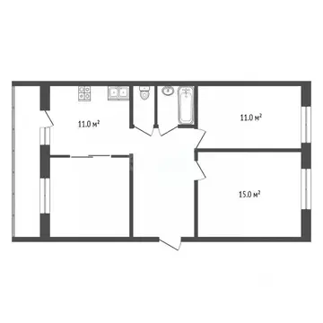 3-к кв. Ярославская область, Ярославль Липовая Гора жилрайон, ул. ...