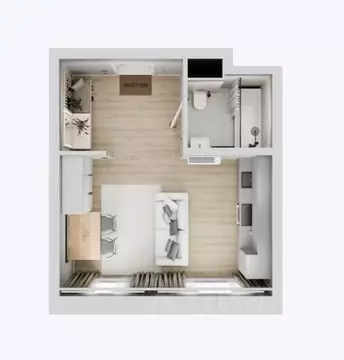 Студия Московская область, Люберцы Зенино ЖК Самолет мкр, проезд ...