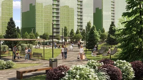 1-к кв. Красноярский край, Красноярск Нанжуль-Солнечный мкр, Аллея ...