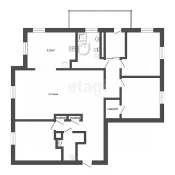 4-к кв. Тюменская область, Тюмень 6-й мкр, ул. Валерии Гнаровской, ...