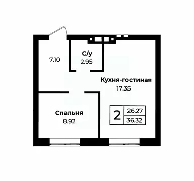 1-к кв. Оренбургская область, Оренбург Селивановский пер., 24/46 ...