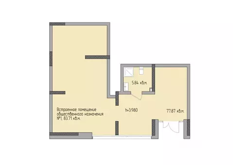 Помещение свободного назначения в Татарстан, Казань Статный жилой ...