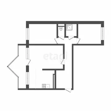 3-комнатная квартира: Томск, улица Андрея Крячкова, 21 (84.4 м)
