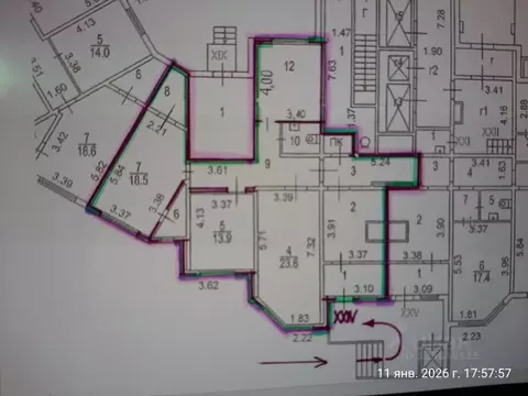Помещение свободного назначения в Москва Мироновская ул., 46к1 (118 м)