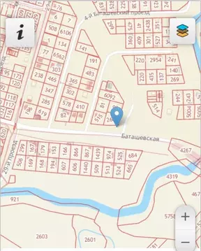 Участок в Тула, 2-й Баташевский проезд (12 м)