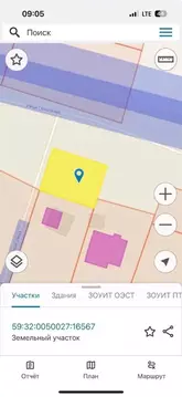 Участок в Пермский край, Пермский муниципальный округ, пос. Сылва ул. ...