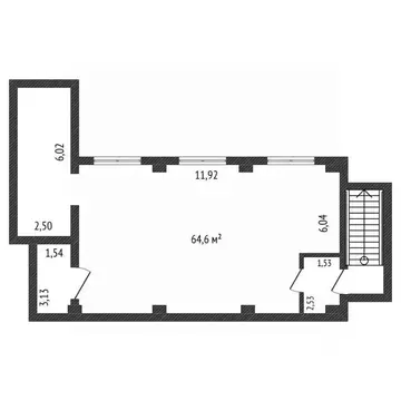 Офис в Белгородская область, Белгород Свято-Троицкий бул., 15 (89 м)