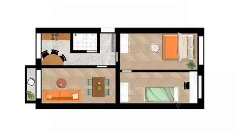 3-к кв. Самарская область, Чапаевск ул. Короленко, 68 (61.7 м)