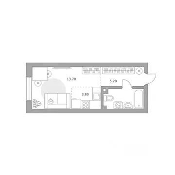 Студия Башкортостан, Уфа Зеленая Роща жилрайон, Лесная Симфония жилой ...