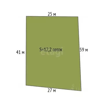 Участок в Брянская область, Брянский район, Добрунское с/пос, д. ...