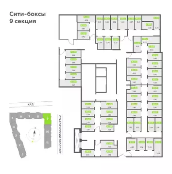 Склад в Санкт-Петербург пос. Шушары, просп. Старорусский, 5к1 (4 м)