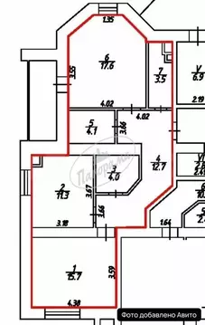 2-комнатная квартира: Калуга, Резервный переулок, 11 (72.2 м)