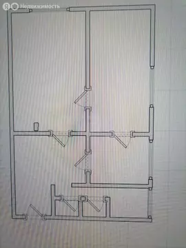 3-комнатная квартира: посёлок Заречный, Сельская улица, 26 (49.2 м)