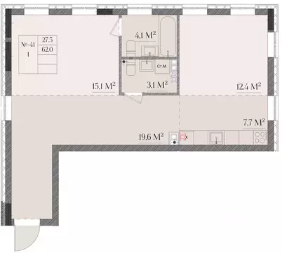 1-к кв. Нижегородская область, Нижний Новгород ул. Семашко, 17А/1 ...