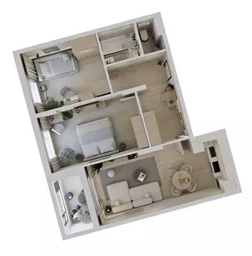 3-к кв. Саха (Якутия), Якутск ул. Чкалова, 39А (60.39 м)