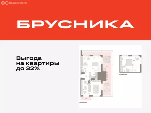 2-комнатная квартира: Тюмень, жилой комплекс На Минской (161.97 м)