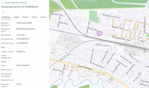 Торговая площадь в Ленинградская область, Кировский район, пос. Мга ...