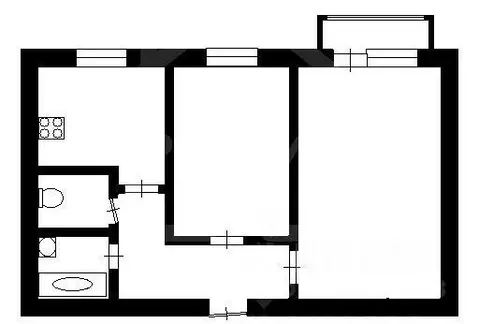 2-к кв. Свердловская область, Екатеринбург Комсомольский жилрайон, ул. ...