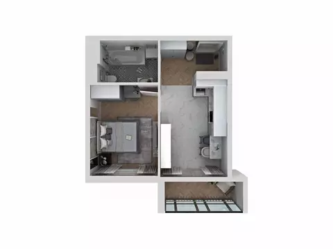 1-к кв. Челябинская область, Миасс Центральный территориальный округ,  ...