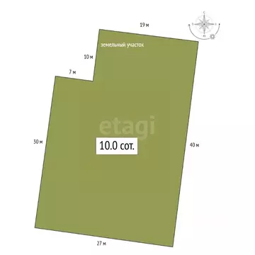 Участок в Алтай, Майминский район, с. Кызыл-Озек Советская ул. (10.0 ...