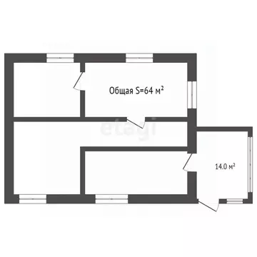 Дом в Брянская область, Брянский район, Мичуринское с/пос, Озерное СДТ ...