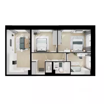 3-к кв. Москва Люблинский парк жилой комплекс, 19 (78.5 м)