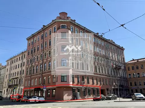 Помещение свободного назначения в Санкт-Петербург Садовая ул., 88 (170 ...